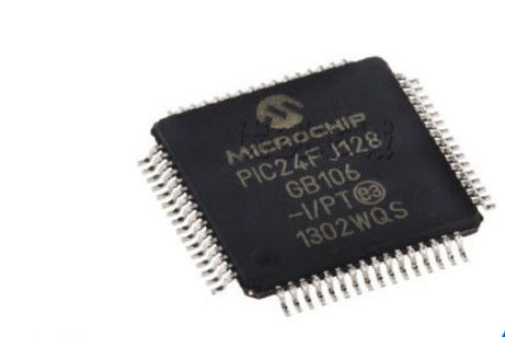 PIC24FJ128GB106-I/PT PIC24FJ128GB106 Microcontrôleur MCU IC Microchip Flash 8Bit